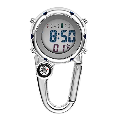 Avaner Taschenuhr mit Karabiner Unisex FOB Analog Quarzwerk Krankenschwesteruhr für Klettern Sport von Avaner