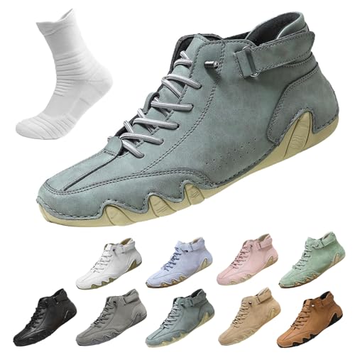 Avanise Nevova Schuhe Für Damen Und Herren, Nevova Orthopädische Schuhe, Nevoldeck Orthopädische Schu he, wasserdichte Und Atmungsaktive Slipper Mit Fußgewölbeunterstützung (Grün,46) von Avanise