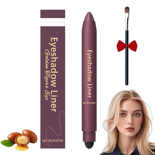 Chiura Liner Eyeliner Lidschatten, Inelaborate Eye, Augen-Make-up Eyeliner + Lidschatten, Wisch- Und Wasserfest (Lila) von Avanise