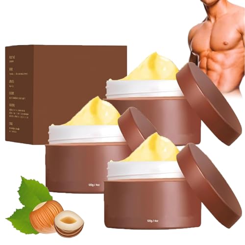 Revale Cologne Body Butter, Revale Cologne Body Butter für Männer, intensiv pflegende, feuchtigkeitsspendende Formel mit ganztägigem Duft (3 Stück) von Avanise