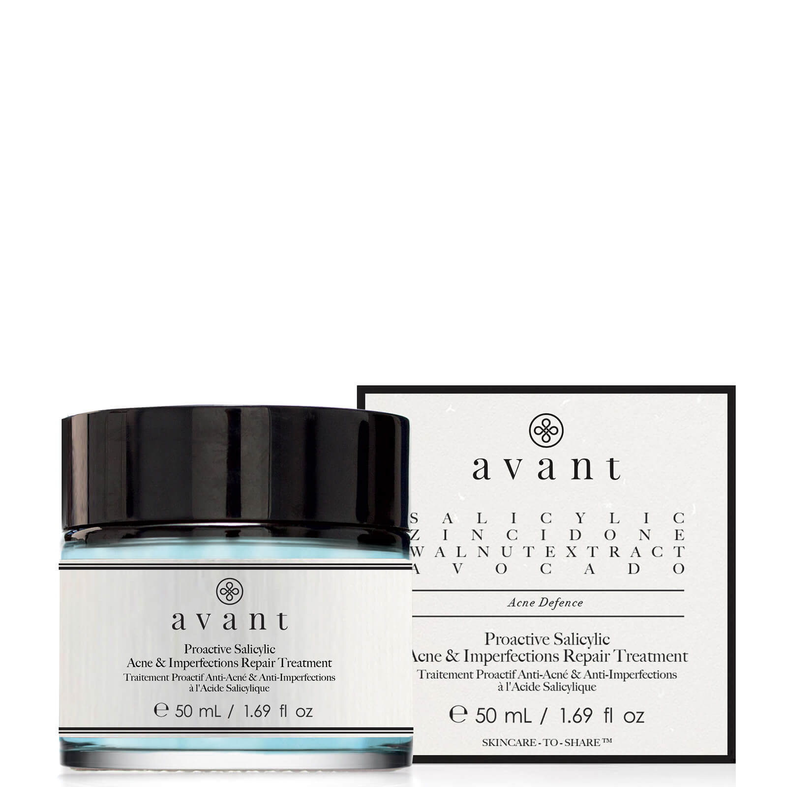 Avant Skincare Proactive Salicylic Acne and Imperfections Repair Treatment 50ml von Avant Skincare