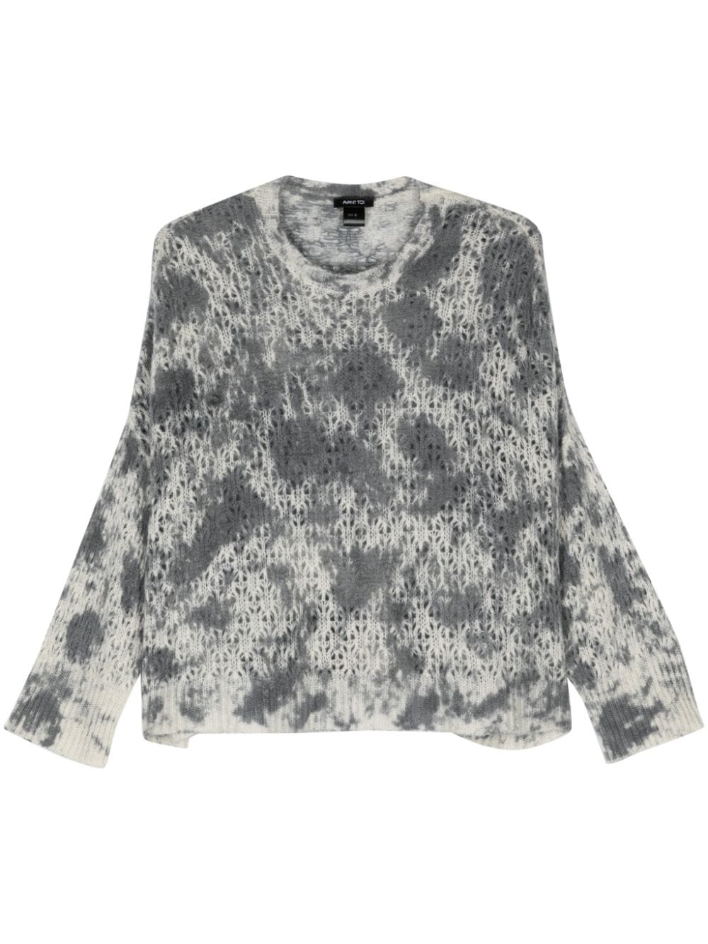 Avant Toi Pullover mit Camouflage-Print - Grau von Avant Toi