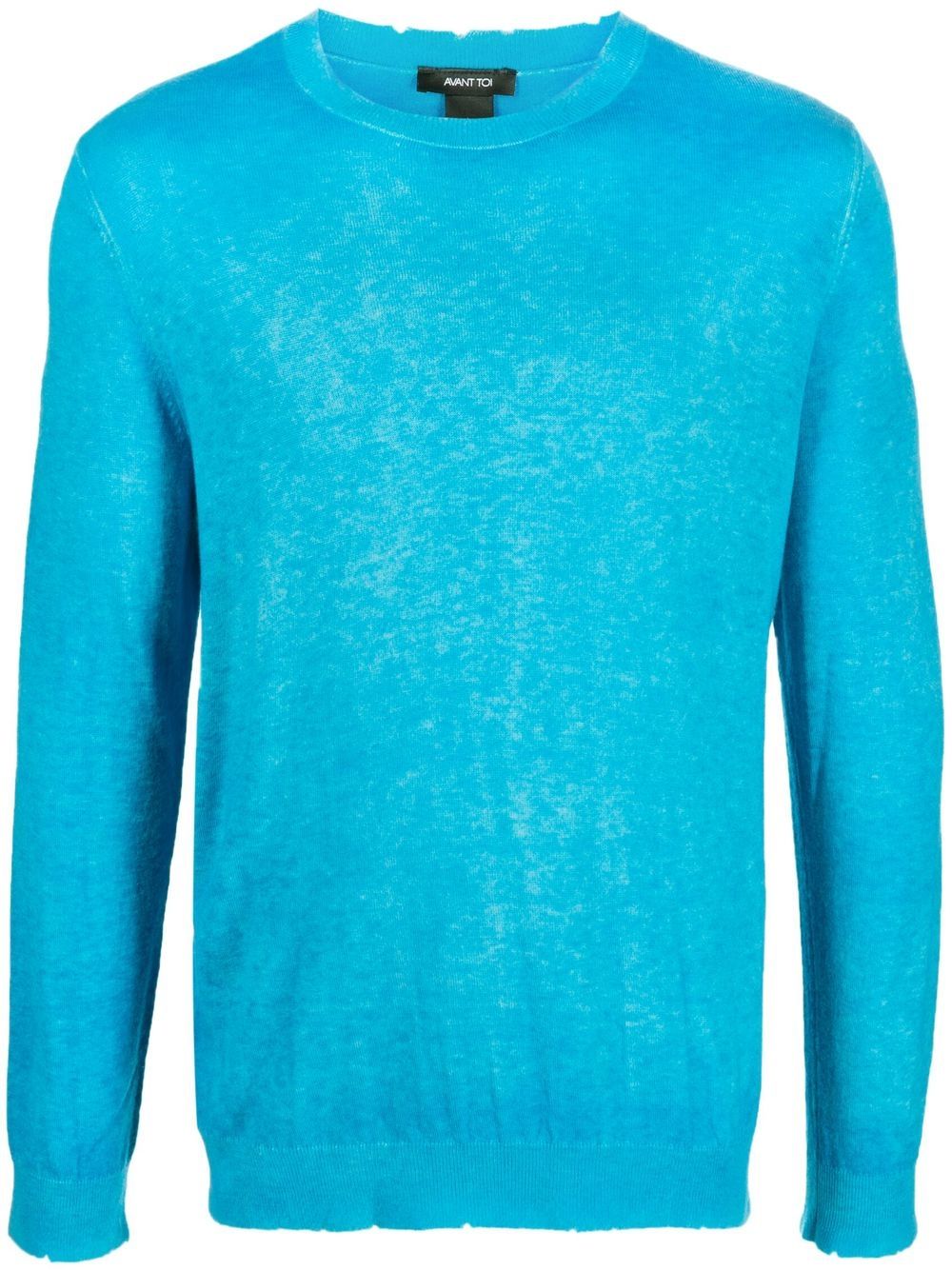 Avant Toi Fein gestricktes Sweatshirt - Blau von Avant Toi