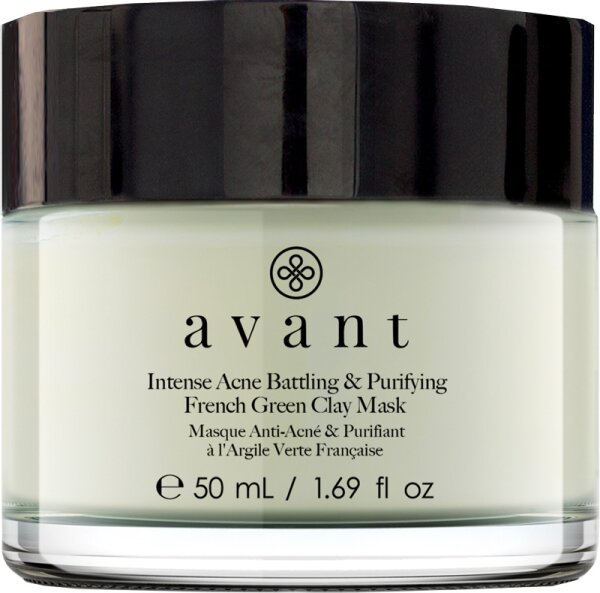 Avant Acne Defence Intense Acne Battling & Purifying French Green Clay Mask 50 ml von Avant