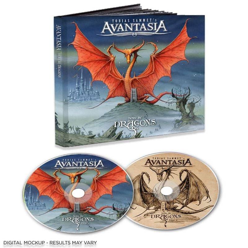 Avantasia Here Be Dragons CD multicolor von Avantasia