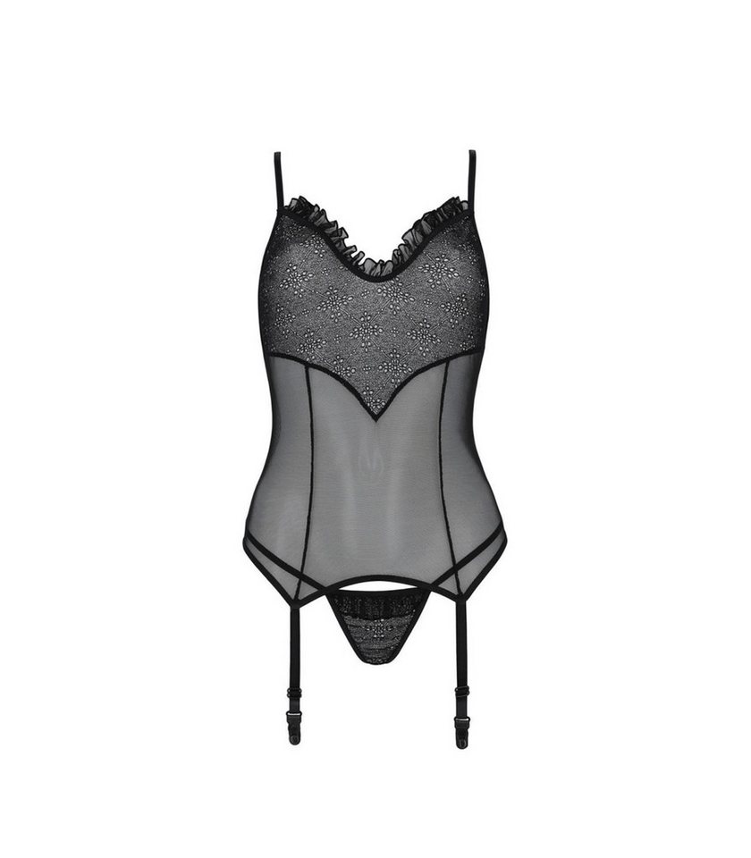 Avanua Corsage Avanua - AV Odrevia corset & thong black von Avanua