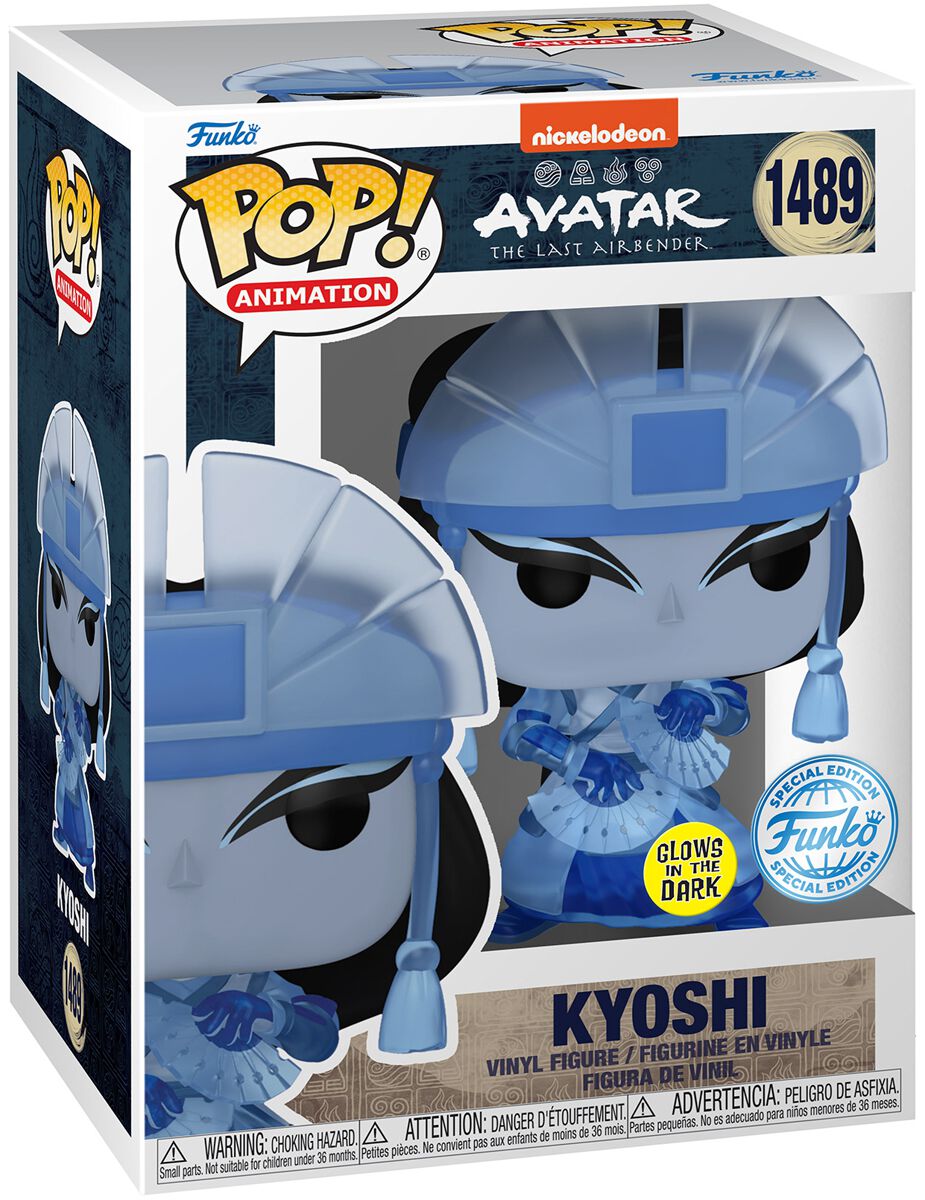 Avatar - Der Herr der Elemente Kyoshi (GITD) Vinyl Figur 1489 Funko Pop! multicolor von Avatar - Der Herr der Elemente