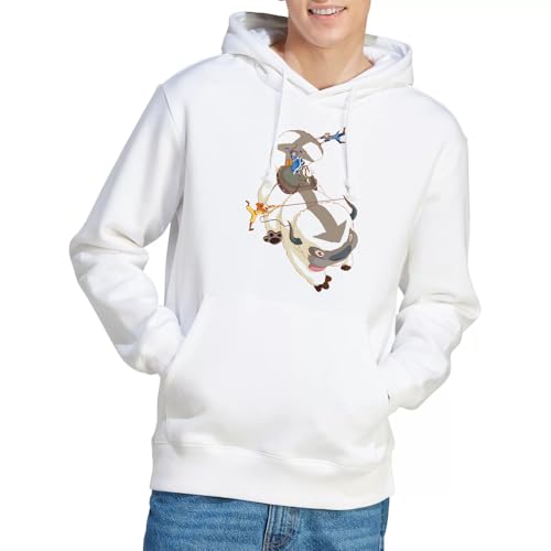 Avatar The Last Airbender Unisex Hang on Appa Hoodie Kapuzenpullover, weiß, XXL Avatar The Last Airbender Unisex Hang on Appa Hoodie Kapuzenpullover, weiß, XXL von Avatar The Last Airbender