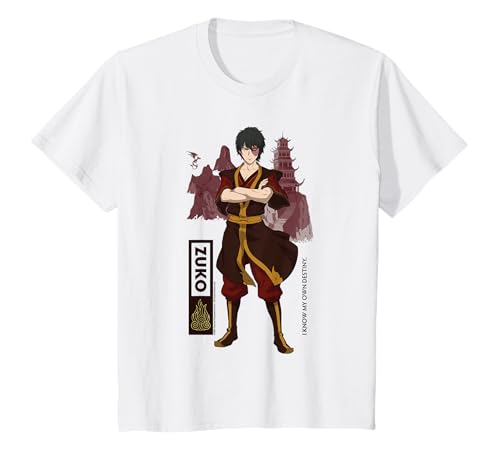Kinder Avatar The Last Airbender Zuko Fire Destiny Zitat Kids T-Shirt von Avatar The Last Airbender