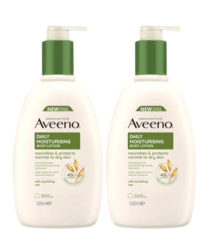 Aveeno Feuchtigkeitscreme Daily Care 500ml 2er Pack von Aveeno