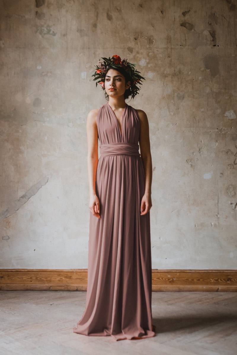 Jerseykleid "Primrose"Lang Infinity Dress Roenholz von AveevABoutique