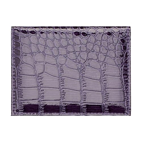 Avejjbaey Elegantes PU-Kartenetui, funktional und modisch, für Zertifikate, kompakte organisierte Brieftasche für den täglichen Gebrauch, leichtes Kreditkartenetui, D, Mass Beauty von Avejjbaey