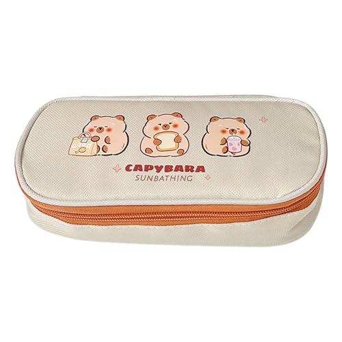 Avejjbaey Federmäppchen mit großem Fassungsvermögen, multifunktional, Schreibwaren-Tasche, Stiftehalter, Stifteetui, großes Fassungsvermögen, B von Avejjbaey