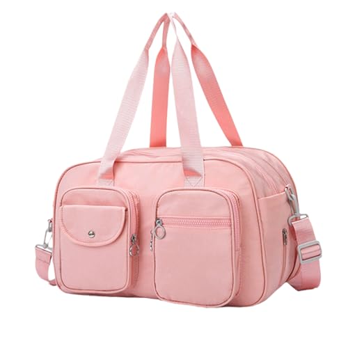 Avejjbaey Geräumige Umstandstasche, Baby-Wickeltasche, Schultertasche bietet Funktionalität und Komfort für das Tragen von wichtigen Reisen, rose von Avejjbaey