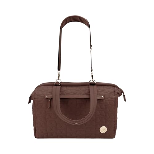 Avejjbaey Reisetasche mit reichlich Stauraum, modische und praktische Mama-Tasche für Babys, bequemer verstellbarer Riemen, braun Avejjbaey Reisetasche mit reichlich Stauraum, modische und praktische Mama-Tasche für Babys, bequemer verstellbarer Riemen, braun von Avejjbaey