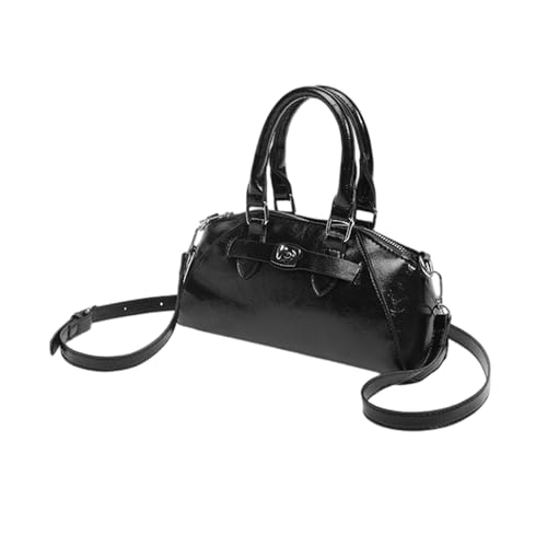 Avejjbaey Stilvolle Frühling 2025 Kleine Umhängetasche Damen PU Leder Crossbody Geldbörse mit verstellbarem Riemen für Pendler und Arbeit Elegante Büro Pendler Tasche von Avejjbaey