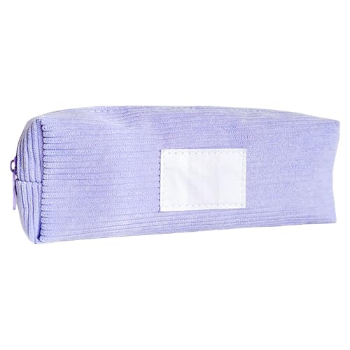Bonbonfarbe Stiftbeutel Cord Stiftkoffer Großer Kapazität Bleistifttasche Japanische Styles Bleistift Hülle School Office Supplies Stiftbeutel Süßwarenfarbe Bleistift Hülle Corduroy Bleistift Hülle von Avejjbaey