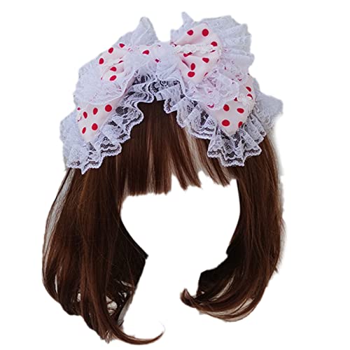 Große Schleifen-Haarbänder, großes Mädchen, Spitzen-Haarreif, Stirnband für Kopfbedeckung, Zubehör für den täglichen Gebrauch von Avejjbaey
