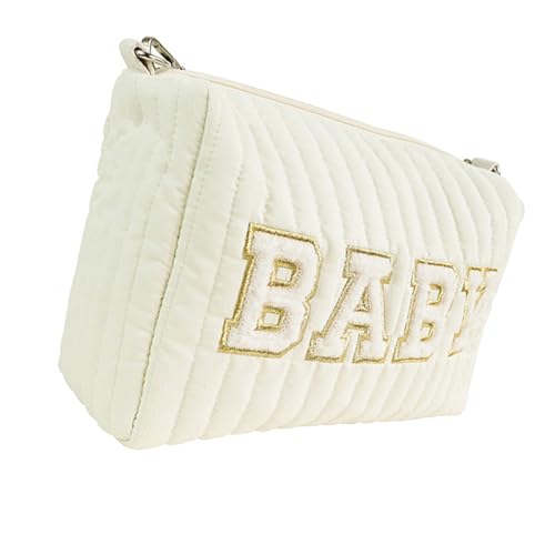 Kinderwagen-Hängetasche für Damen, multifunktional, modisch, Reisetasche, Wickeltasche, besticktes Buchstabenmuster, Handtasche Kinderwagen-Hängetasche für Damen, multifunktional, modisch, Reisetasche, Wickeltasche, besticktes Buchstabenmuster, Handtasche von Avejjbaey