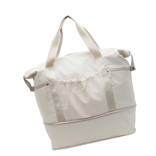 Kompakte Reisetasche für Geschäftsreisen, wasserabweisend, Turnbeutel, Nass- und Trockenfach, erweiterbares Aufbewahrungsdesign, leichtes Sportgepäck, C, Mass Beauty Kompakte Reisetasche für Geschäftsreisen, wasserabweisend, Turnbeutel, Nass- und Trockenfach, erweiterbares Aufbewahrungsdesign, leichtes Sportgepäck, C, Mass Beauty von Avejjbaey