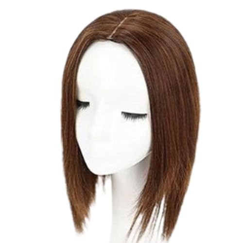Natürliche Aussehen Synthetische Perücken Haarteil Mit Atmungsaktivem Netzdesign Einfacher Kleidung Für Frauen Täglich Kleidung Und Soziale Anlässe Hitzebeständiges Faserhaarstück Für Frauen von Avejjbaey