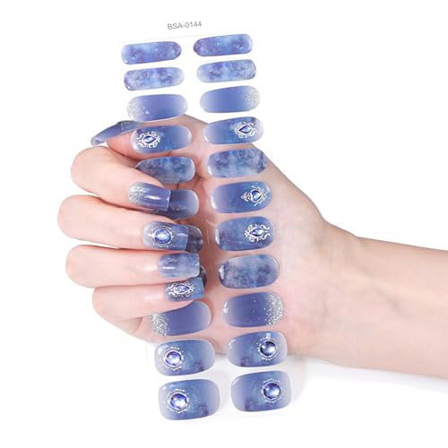 Plaids Nails Art Sticker Schmetterling Gele Nails Strips Nagellackstreifen Gele Nails Wraps Nails Art Dekoration von Avejjbaey