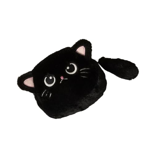 Plüsch-Münzgeldbörse für Damen, Make-up-Tasche, schöne Katzen-Form, Münzbeutel, kleine Kleingeldbörse, Geburtstag, Party, Geschenke für Damen, Kleingeld, Schwarz , Mass Beauty Plüsch-Münzgeldbörse für Damen, Make-up-Tasche, schöne Katzen-Form, Münzbeutel, kleine Kleingeldbörse, Geburtstag, Party, Geschenke für Damen, Kleingeld, Schwarz , Mass Beauty von Avejjbaey