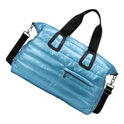 Reisetasche aus hochwertigem Oxford-Gewebe, stilvolle glänzende Außenseite, reichlich Stauraum für Workout, Schwimmen, unverzichtbar, trendiger Turnbeutel mit Oxford, blau, Mass Beauty Reisetasche aus hochwertigem Oxford-Gewebe, stilvolle glänzende Außenseite, reichlich Stauraum für Workout, Schwimmen, unverzichtbar, trendiger Turnbeutel mit Oxford, blau, Mass Beauty von Avejjbaey