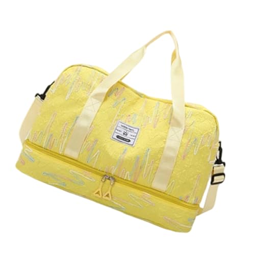 Reisetasche für Damen, Fitnesstasche, Übernachtung, Wochenende, stilvolle Schultertasche, Sport, Crossbody, Fitnessstudio, Reisen für Frauen, stilvolle Crossbody-Tasche mit großer Kapazität von Avejjbaey