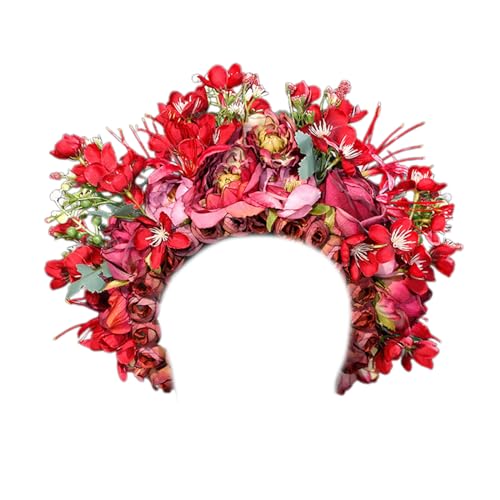 Stilvoller Blumen Stirnband Haarschmuck Chinesischer Blumen Haarschmuck Für Fotoshootings Und Traditioneller Kostüm Haarschmuck von Avejjbaey