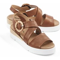 Hallux-Klettsandale Keilabsatz von Avena