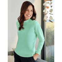 Stehkragen-Shirt Pfirsichweich Stehkragen-Shirt Pfirsichweich von Avena
