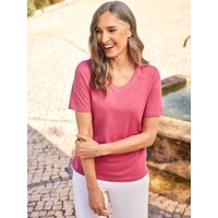 V-Ausschnitt Shirt Schmuckdetails von Avena