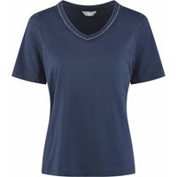 V-Ausschnitt Shirt Schmuckdetails von Avena