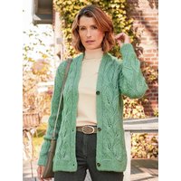 Woll-Strickjacke Jacquard von Avena