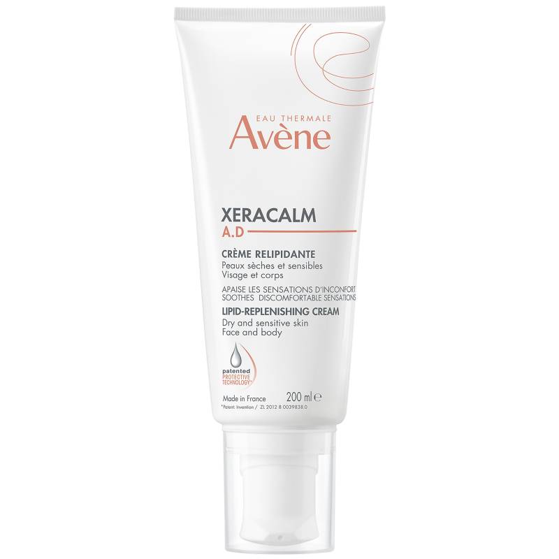 Avène XeraCalm A.D. Lipid-Replenishing Cream Moisturiser for Dry, Itchy Skin 200ml von Avène