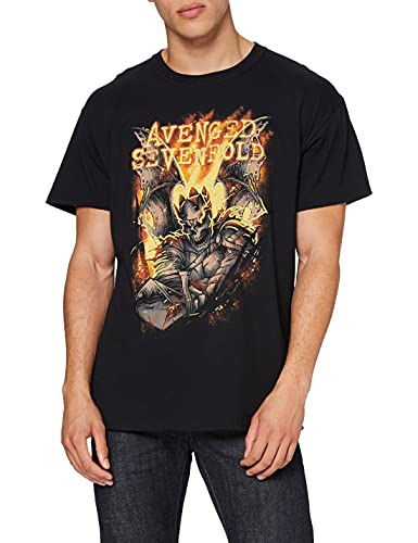 Avenged Seven Fold Herren Avenged Sevenfold Atone T-Shirt, Schwarz, M von Avenged Sevenfold