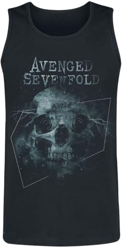 Avenged Sevenfold A7X Galaxy Männer Tank-Top schwarz 3XL 100% Baumwolle Band-Merch, Bands von Avenged Sevenfold