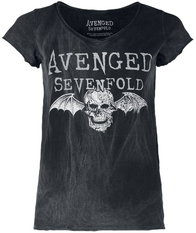 Avenged Sevenfold Deathbat T-Shirt schwarz in XXL von Avenged Sevenfold