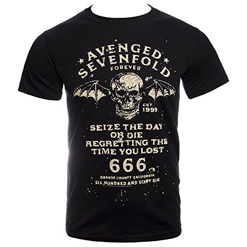 Avenged Sevenfold Seize The Day T Shirt (Black) von Avenged Sevenfold