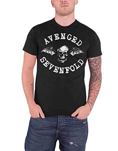 Avenged Sevenfold T Shirt Classic Death Bat Crest Band Logo offiziell Herren Nue von Avenged Sevenfold