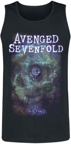 Avenged Sevenfold The Stage Männer Tank-Top schwarz S 100% Baumwolle Band-Merch, Bands von Avenged Sevenfold