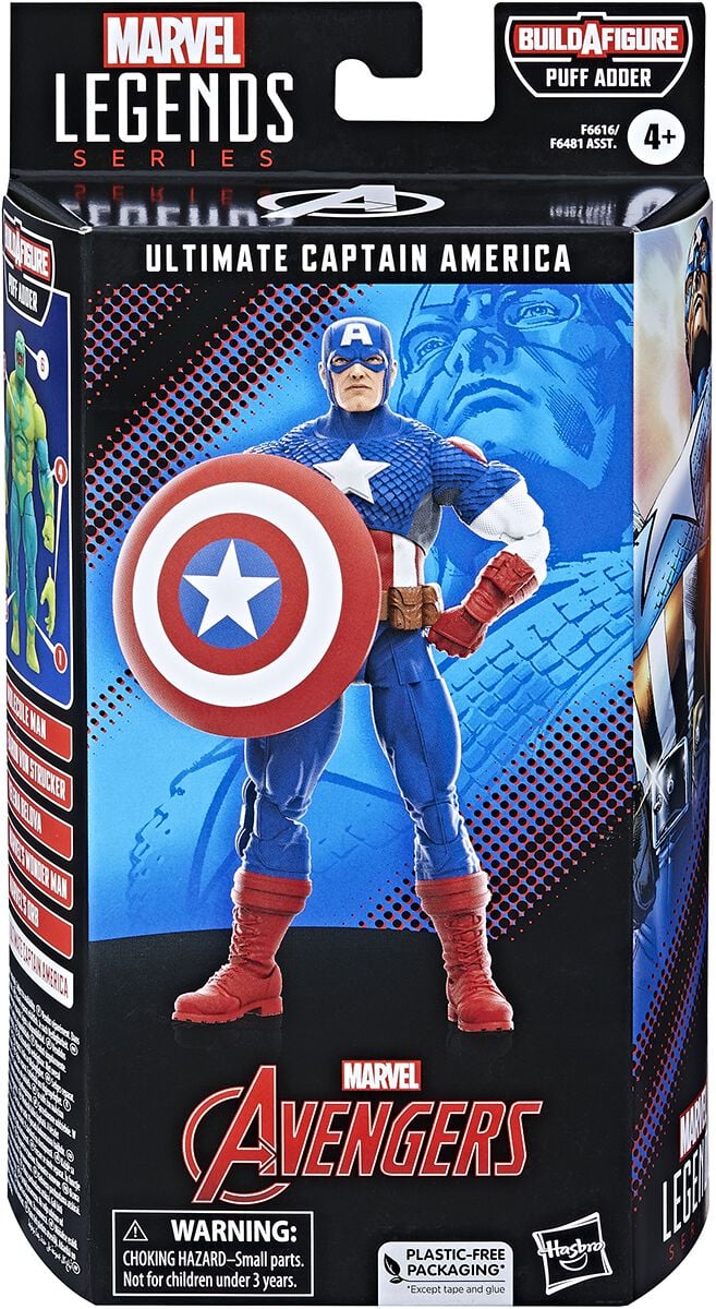 Avengers Marvel Legends - Ultimate Captain America Actionfigur multicolor von Avengers