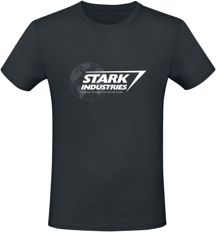 Avengers Stark Industries T-Shirt schwarz in XXL von Avengers