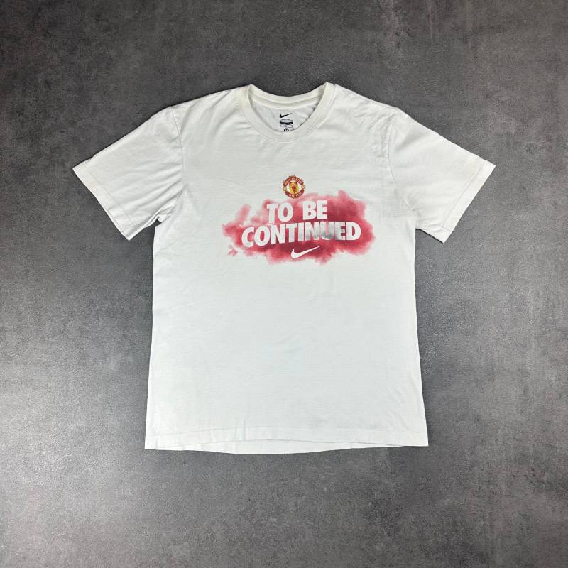 Vintage Nike Manchester United T-Shirt M |Retro Fußballshirt von AvenuesCollectiv