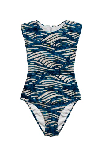 Averie Damen Alaska One Piece Swimsuit, Weiß, XL EU von Averie