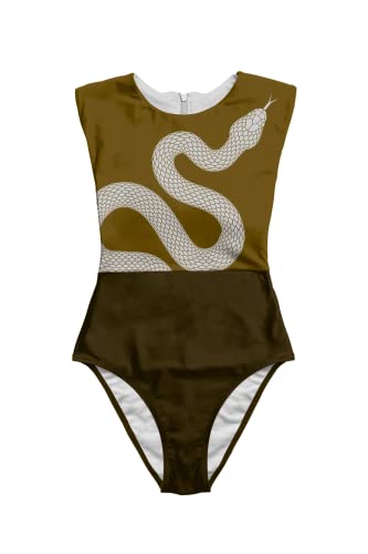 Averie Damen Corina One Piece Swimsuit, Grün, S EU von Averie