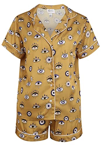 Averie Damen Set, Amara Pajama Set, Golden, L EU von Averie