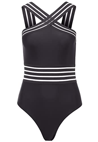 Averie Damen Imogen One-Piece, Schwarz, L von Averie