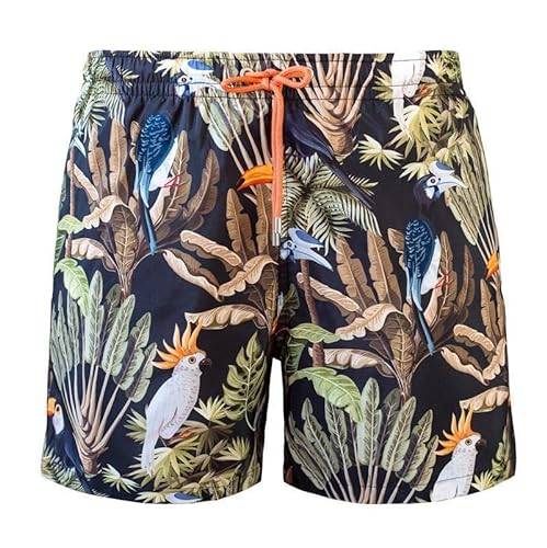 Averie Men's Jake Board Shorts, Weiß, M von Averie